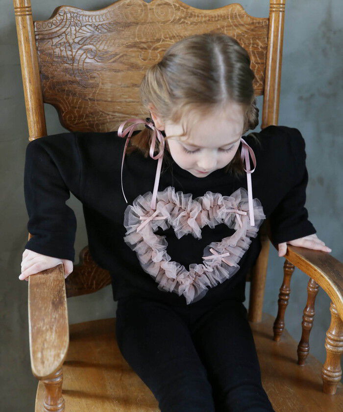 BACKYARD FAMILY「キッズ ヘアゴム リボン 通販 2個セット 68192302 ロンロンリボンヘアゴム 小さめ」|ヘアゴム・シュシュ|