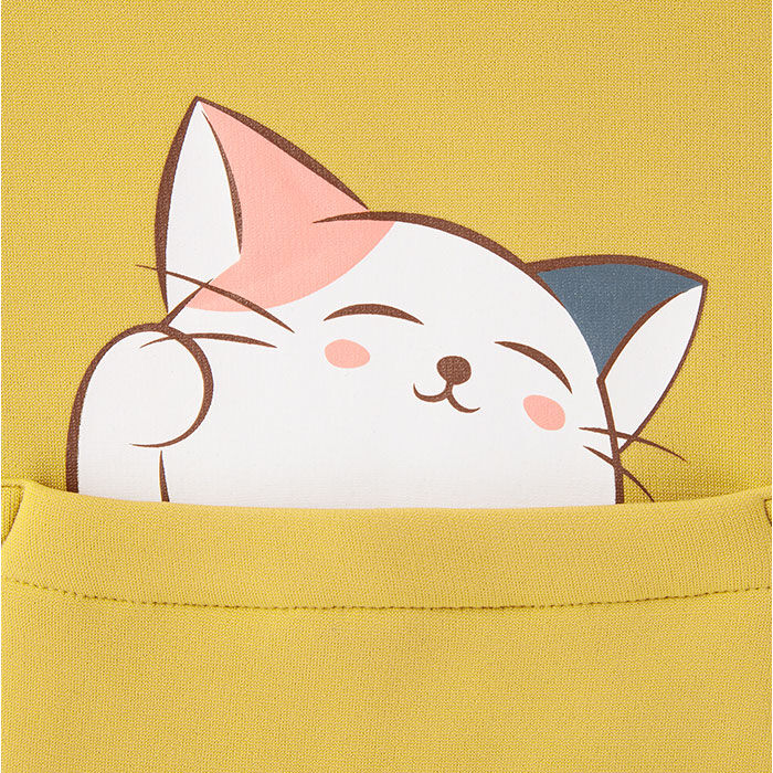 BACKYARD FAMILY「割烹着 暖かい 裏起毛 通販 かっぽう着 スモック 前開き 大人 エプロン レディース 長袖」|その他|