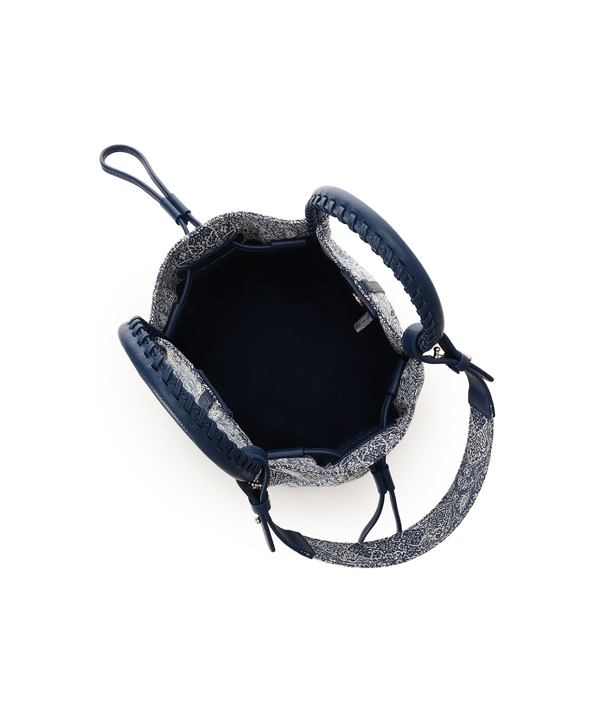 Samantha Thavasa「エキゾチックモチーフジャガード巾着バッグ」|ショルダー・メッセンジャー|