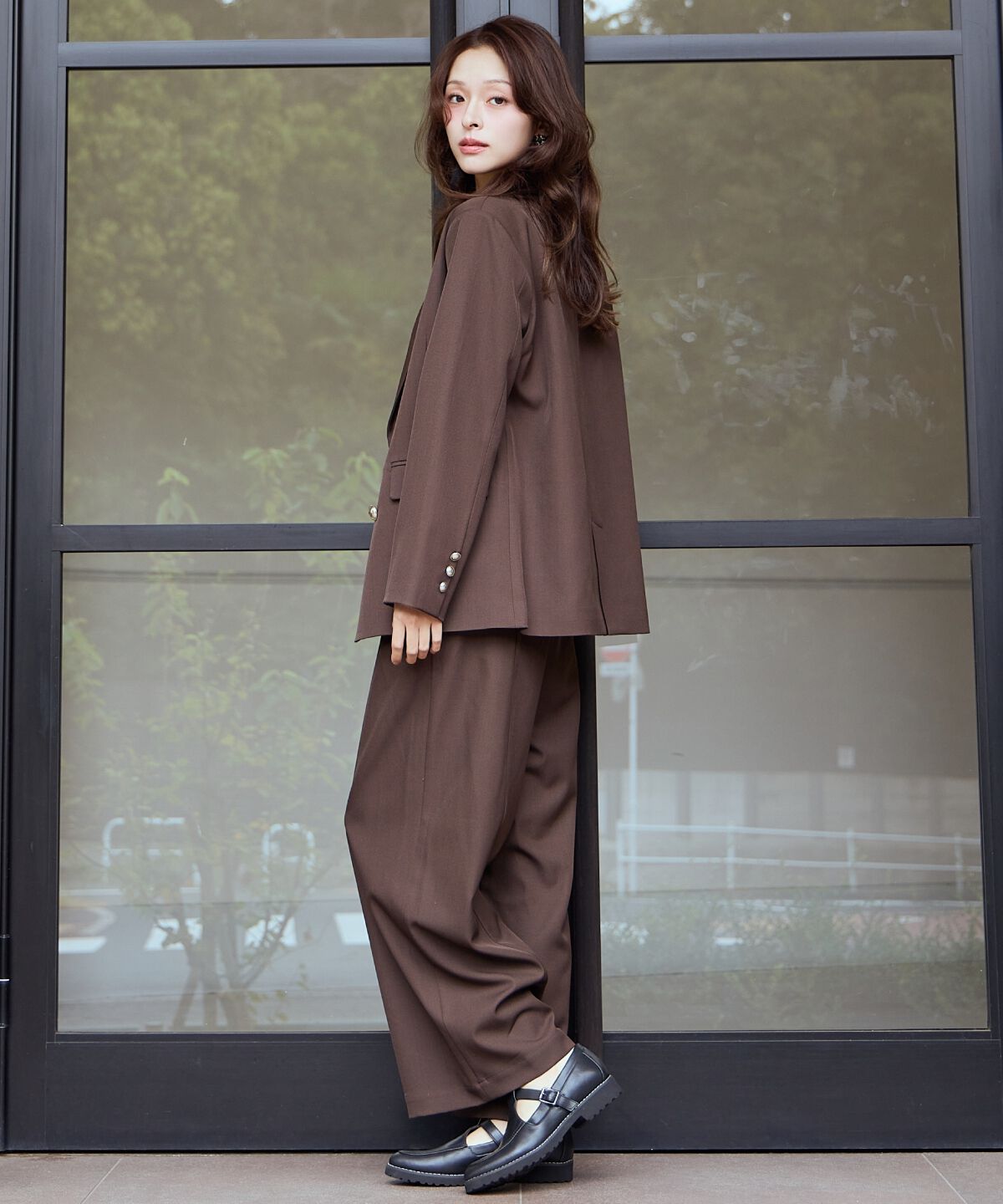 アンドクチュール「ダブルブレストテーラードジャケット」|テーラードジャケット|