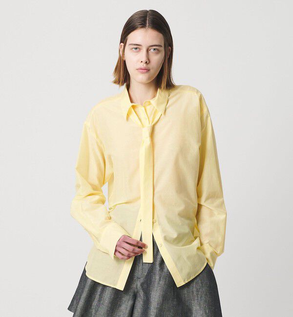 AEWEN MATOPH「＜AEWEN MATOPH＞コットンシルク ボウタイシャツ ‐ ウォッシャブル ‐」|シャツ・ブラウス|