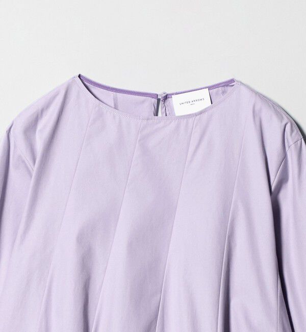 UNITED ARROWS「バイアス フレア チュニック ブラウス ‐ウォッシャブル‐」|シャツ・ブラウス|