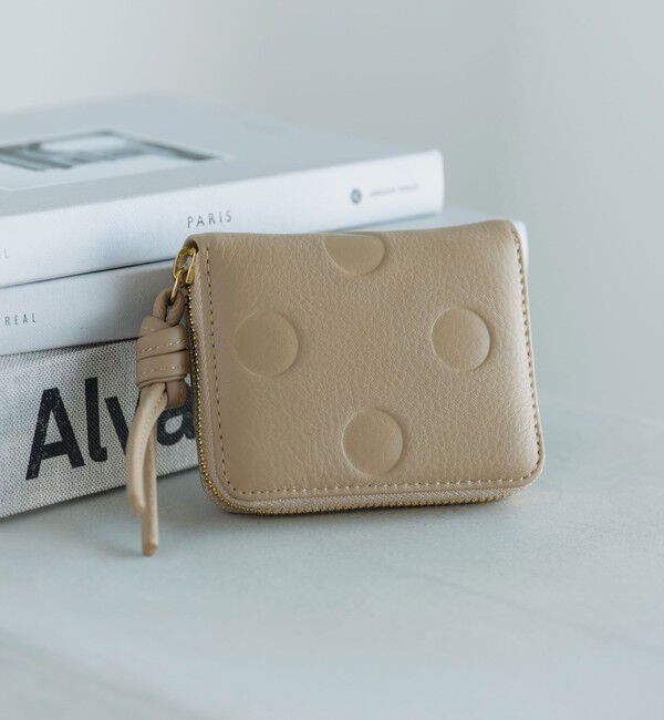 UNITED ARROWS green label relaxing「【別注】＜perche＞レザードット ウォレット / 財布」|財布|BEIGE