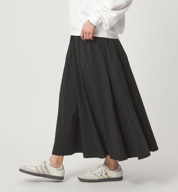 UNITED ARROWS green label relaxing「ギャザー フレア スカート」|フレア|