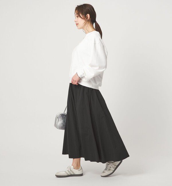 UNITED ARROWS green label relaxing「ギャザー フレア スカート」|フレア|