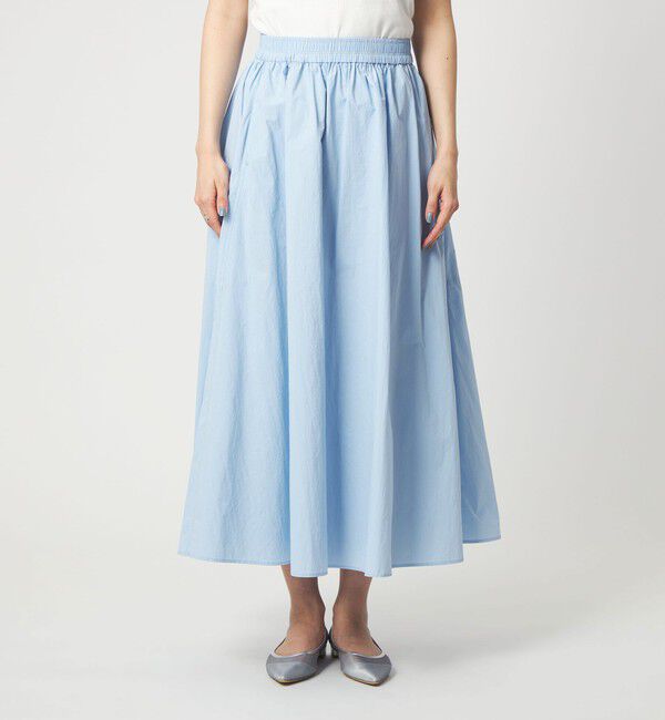 UNITED ARROWS green label relaxing「ギャザー フレア スカート」|フレア|