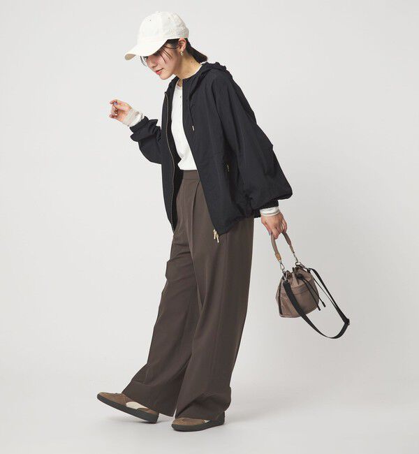 UNITED ARROWS green label relaxing「【WEB限定】＜at ease＞オルマイ ワイド パンツ ウォッシャブル ストレッチ UVカット」|その他|