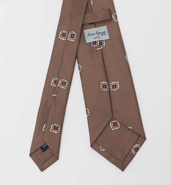 UNITED ARROWS green label relaxing「＜Luisa Esposito＞8.0cm スタンプ コモン1 ネクタイ」|ネクタイ・蝶ネクタイ|