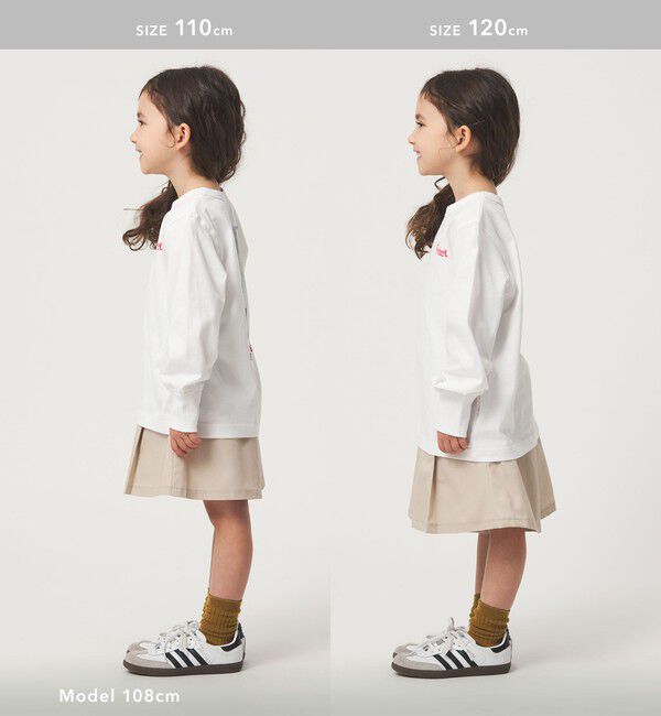 UNITED ARROWS green label relaxing「＜Pentel＞ロングスリーブTシャツ（ホワイト） / キッズ 100cm-130cm」|Tシャツ・カットソー|