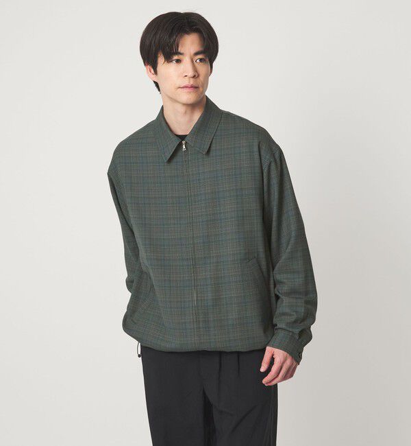 UNITED ARROWS green label relaxing「TW マイクロチェック ブルゾン」|その他|