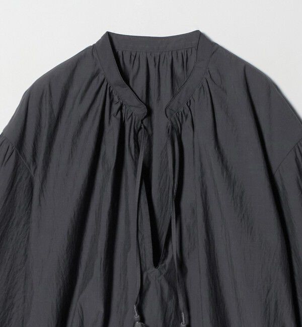 BEAUTY&YOUTH UNITED ARROWS「コットンナイロン ボリューム スキッパー ブラウス」|シャツ・ブラウス|