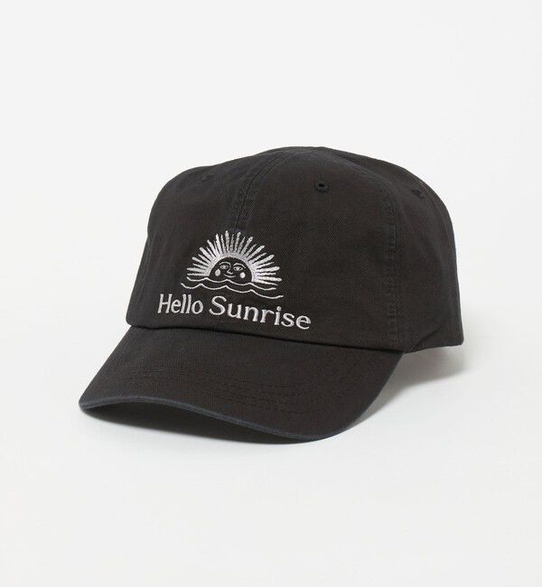 BEAUTY&YOUTH UNITED ARROWS「＜HELLO SUNRISE＞ウォッシュド オリジナル ロゴ キャップ」|キャップ・キャスケット|