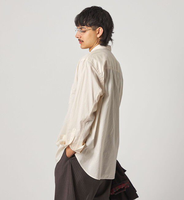 STEVEN ALAN「＜Steven Alan＞ リバティ ソリッド シングルニードル シャツ LOOSE」|シャツ・ブラウス|
