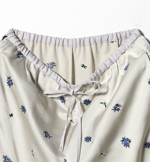 BEAUTY&YOUTH UNITED ARROWS「フラワー エンブロイダリー ドローストリング パンツ ウォッシャブル」|その他|