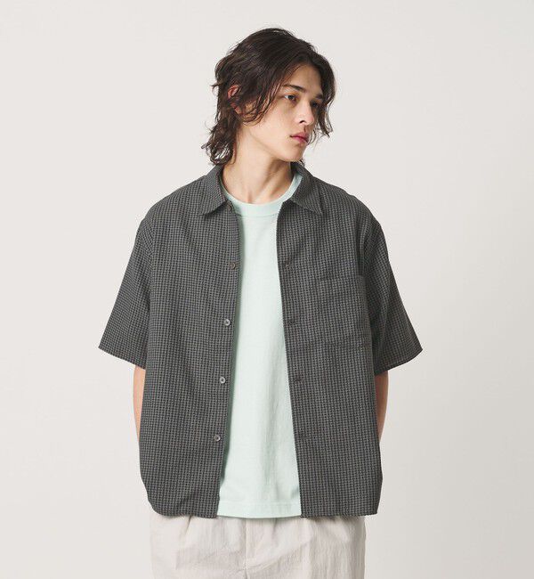 BEAUTY&YOUTH UNITED ARROWS「コクーン ドビー キャンプカラー シャツ GRANDE型」|シャツ・ブラウス|