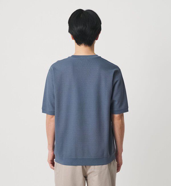 BEAUTY&YOUTH UNITED ARROWS「ライト ダブルフェイス ジオメ クルーネック Tシャツ 抗菌防臭」|Tシャツ・カットソー|