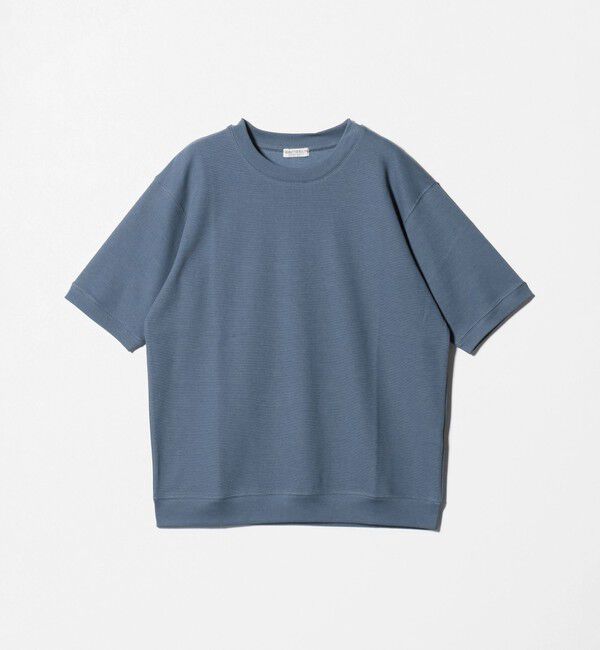 BEAUTY&YOUTH UNITED ARROWS「ライト ダブルフェイス ジオメ クルーネック Tシャツ 抗菌防臭」|Tシャツ・カットソー|