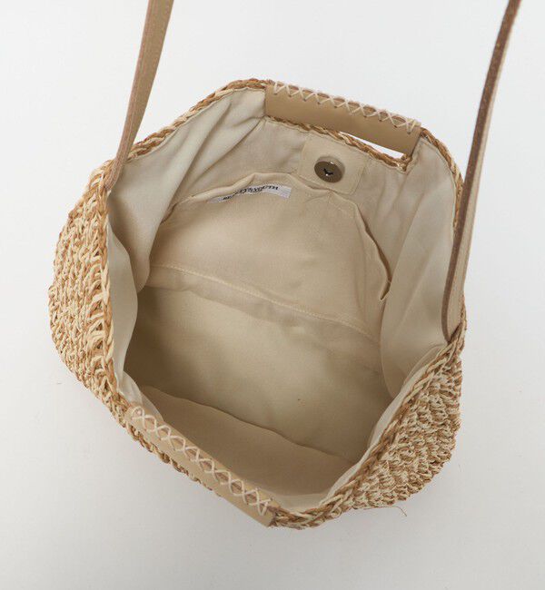 BEAUTY&YOUTH UNITED ARROWS「ペーパー スクエア レザーハンドル ショルダーバッグ 2WAY」|ショルダー・メッセンジャー|