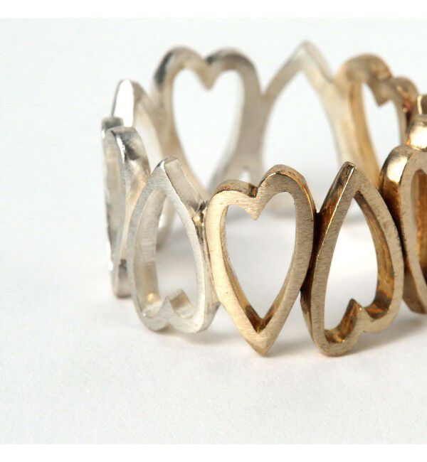 BEAMSBOY「ミックス 連続 ハート リング」|その他|