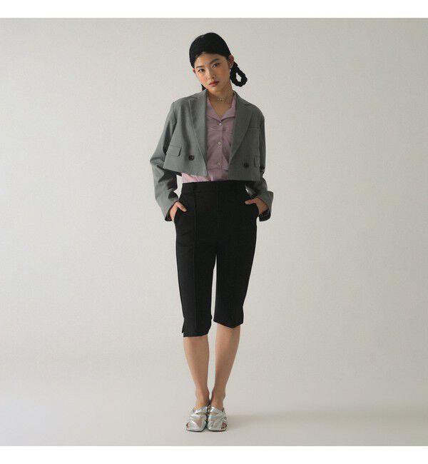 Ray BEAMS 「ストレッチ カプリ パンツ」|その他|