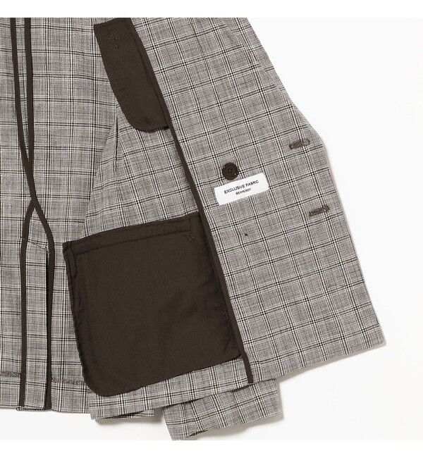 BEAMSBOY「チェック ダブル ジャケット ＜オフィスカジュアル / セットアップ対応 / オンオフ兼用＞」|テーラードジャケット|