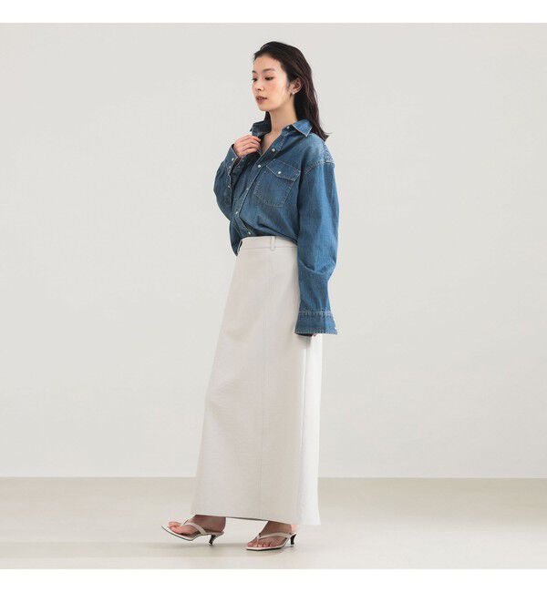 Demi-Luxe BEAMS 「AK+1 / 8オンス ウォッシュド シャツ」|シャツ・ブラウス|