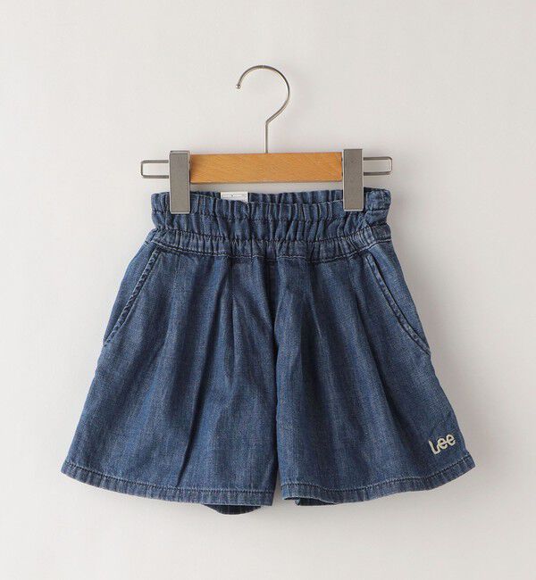 SHIPS KIDS「Lee:100～140cm / コットン デニム キュロット」|キュロット|