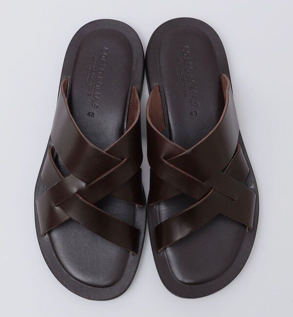 SHIPS「CORSO ROMA 9: メッシュ クロスストラップ サンダル」|サンダル|