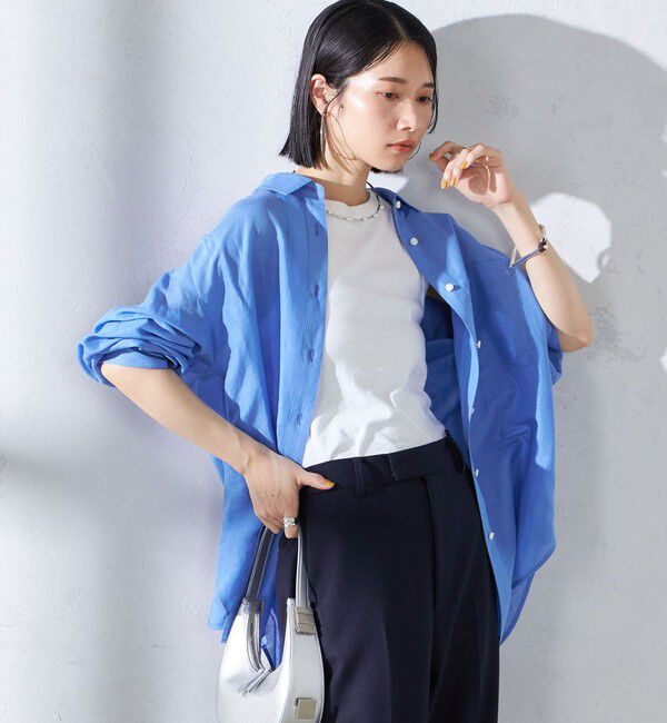 SHIPS for women「【SHIPS別注】onit:〈洗濯機可能〉アメリカンスリーブ タンクトップ」|タンクトップ|