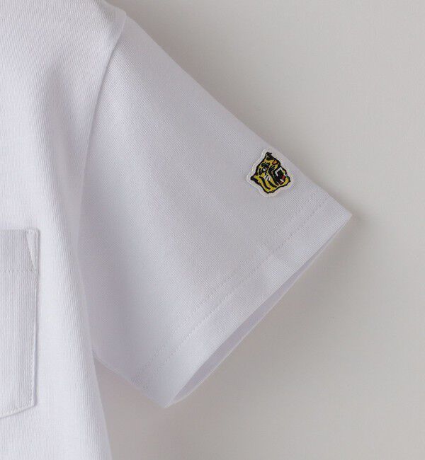 SHIPS KIDS「SHIPS KIDS:100～140cm / 阪神タイガース マイクロ SHIPSロゴ ポケット Tシャツ」|Tシャツ・カットソー|