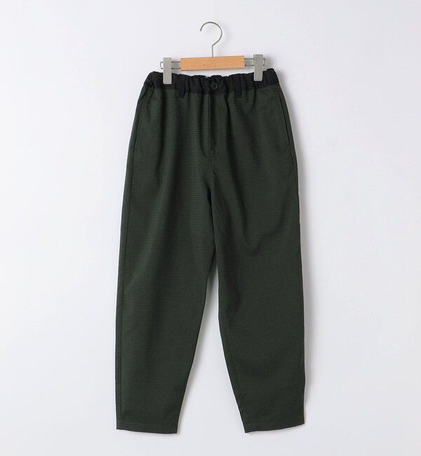 SHIPS KIDS「SHIPS KIDS:140～160cm / チェック テーパード パンツ」|その他|ダークグリーン