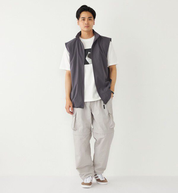 SHIPS Colors 「SHIPS Colors:〈接触冷感・吸水速乾・洗濯機可能〉スタンド ベスト」|ベスト・ジレ|