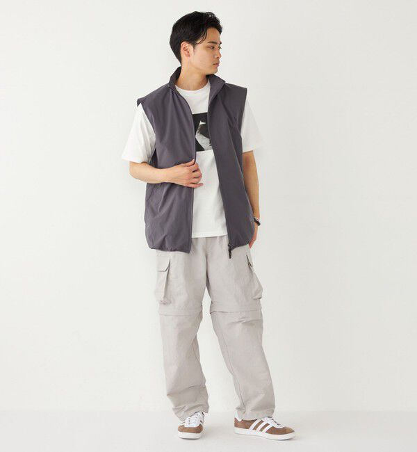 SHIPS Colors 「SHIPS Colors:〈接触冷感・吸水速乾・洗濯機可能〉スタンド ベスト」|ベスト・ジレ|