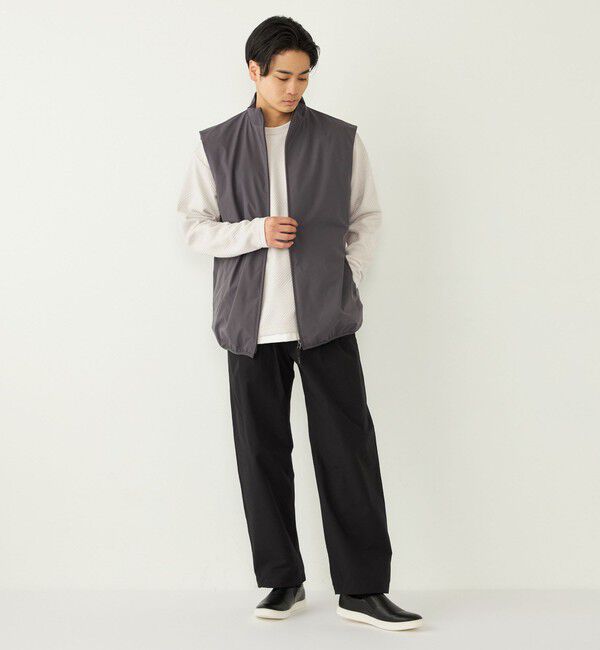 SHIPS Colors 「SHIPS Colors:〈接触冷感・吸水速乾・洗濯機可能〉スタンド ベスト」|ベスト・ジレ|