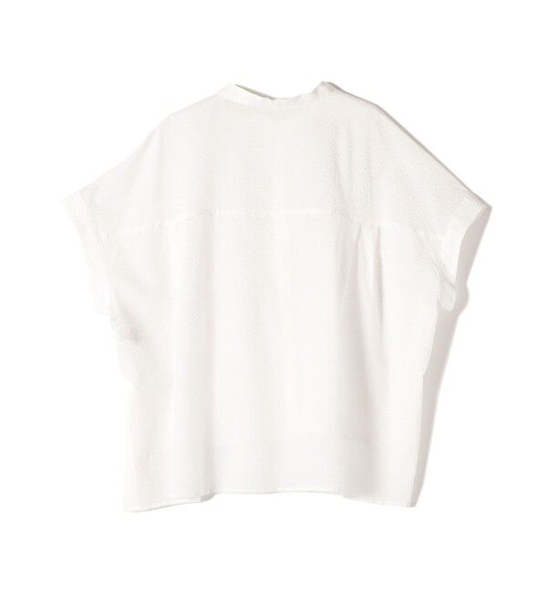 SHIPS for women「〈手洗い可能〉サッカー 裾 ドロスト ドルマン ブラウス 2」|シャツ・ブラウス|