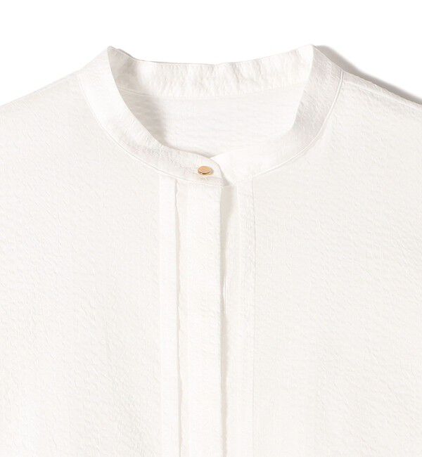 SHIPS for women「〈手洗い可能〉サッカー 裾 ドロスト ドルマン ブラウス 2」|シャツ・ブラウス|