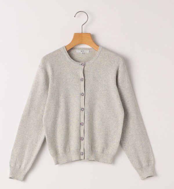 SHIPS KIDS「SHIPS KIDS:140～150cm / リバティ ニット カーディガン」|カーディガン|