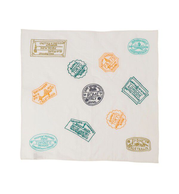 SHIPS for women「ANATHA:シアー バンダナ スカーフ」|バンダナ・スカーフ|ライトホワイト