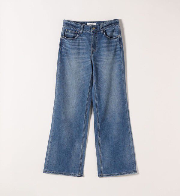 SHIPS any「Healthy DENIM:〈洗濯機可能〉Quiche フレア デニム パンツ」|デニム|ライトブルー