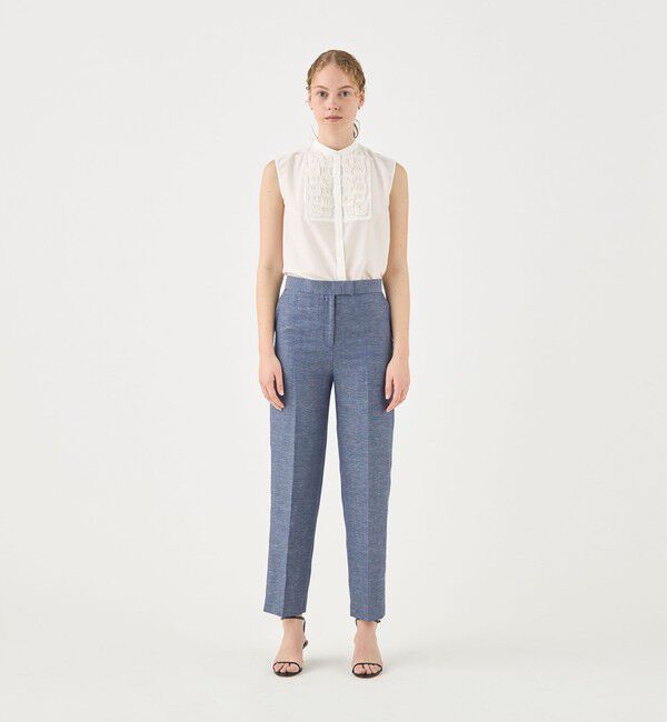 TOMORROWLAND collection「サマーカルゼ ストレートパンツ」|その他|