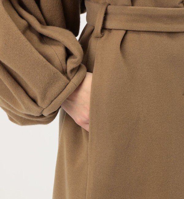 TOMORROWLAND BUYING WEAR「MARTIN GRANT CAPE BALOON コート」|ノーカラーコート|