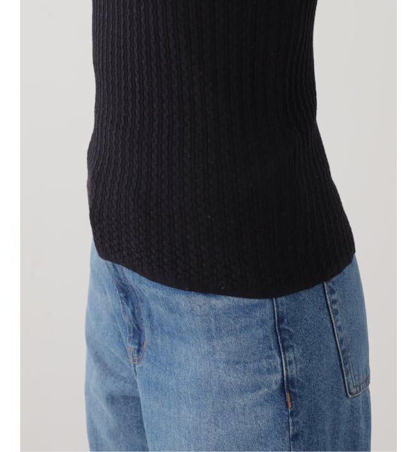  「SAYAKA DAVIS WAVY RIB MOCKNECK TANK WKT122-WR：カットソー」|Tシャツ・カットソー|