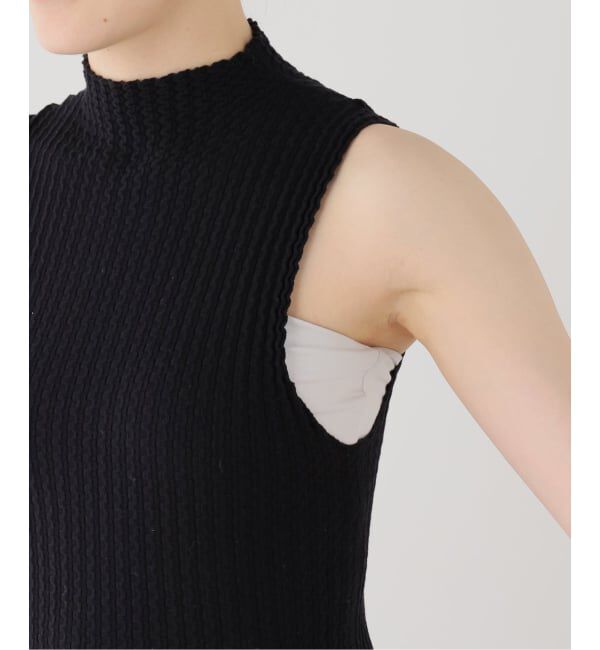  「SAYAKA DAVIS WAVY RIB MOCKNECK TANK WKT122-WR：カットソー」|Tシャツ・カットソー|