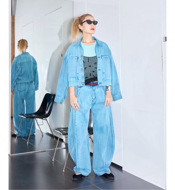  「SAYAKA DAVIS RIBTANK WCS53-SRC：タンクトップ」|タンクトップ|