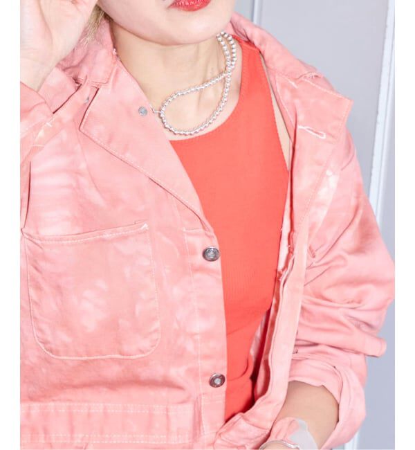  「SAYAKA DAVIS RIBTANK WCS53-SRC：タンクトップ」|タンクトップ|