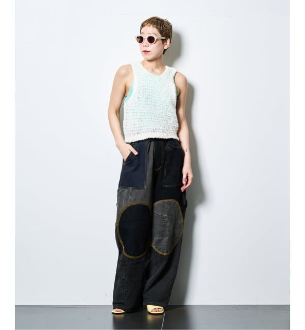  「SAYAKA DAVIS RIBTANK WCS53-SRC：タンクトップ」|タンクトップ|