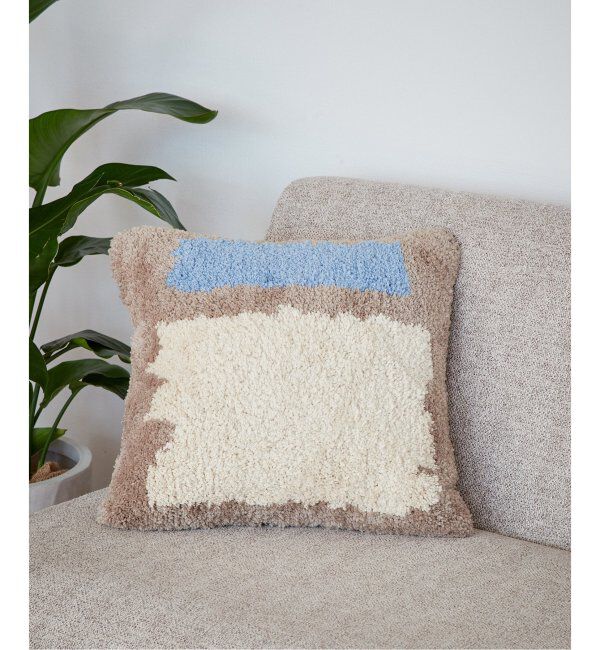 journal standard Furniture「MULTNOMAH CUSHION マルトノマ クッションカバー 45cm」|クッション・クッションカバー|ブルー