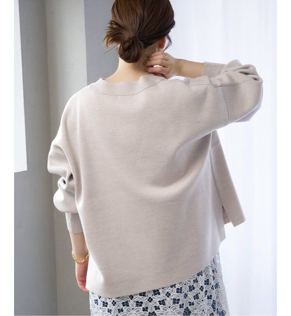 IENA「スーパーファインスムース ショートカーディガン」|カーディガン|