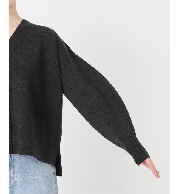 IENA「スーパーファインスムース ショートカーディガン」|カーディガン|