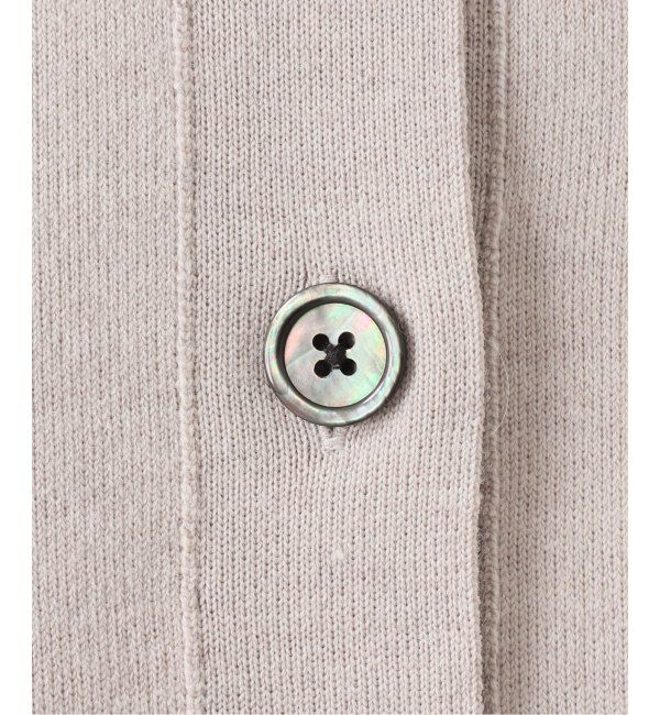 IENA「スーパーファインスムース ショートカーディガン」|カーディガン|